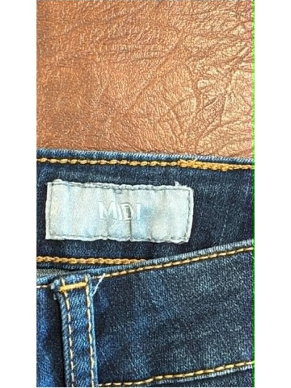 Abercrombie & Fitch Indigo Roll-Cuff Denim Shorts